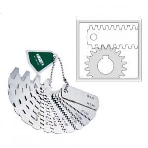 Dưỡng đo bước răng 4860-145 (0.35-4.5mm)