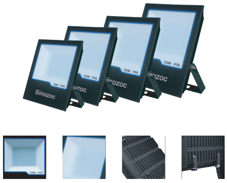 Đèn LED Flood Light Sinozoc ZCFL696 (Series: 30~200W)