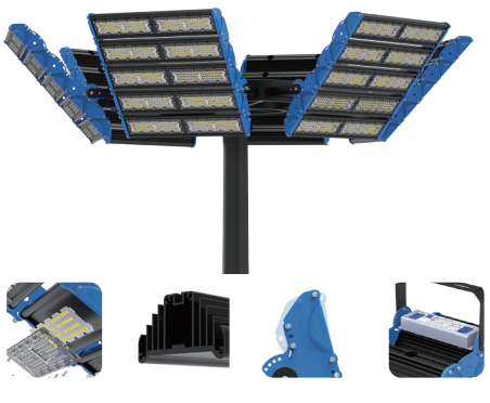 Đèn LED High Mast Light Sinozoc ZCMF792 (Series: 200~400W)