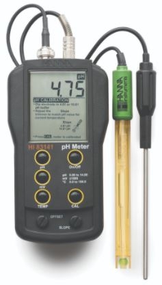 Máy Đo pH/ORP/Nhiệt Độ Cầm Tay Đơn Giản Hanna HI8314-1