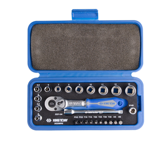 Bộ tuýp 1/4 25 chi tiết Kingtony 2525MRE