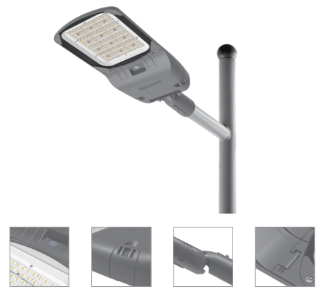 Đèn LED Street Light Sinozoc ZCRD798 (Series: 50~200W)