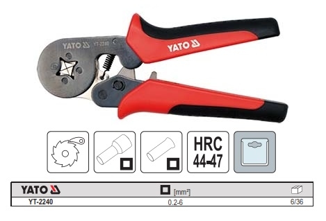 Kìm bấm cốt kim Yato YT-2240