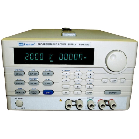 Nguồn DC lập trình 2 khoảng GW instek PSM-6003 (60V, 6A, 200W, 1CH)