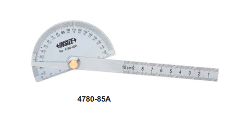 Thước đo góc 0-180° INSIZE 4780-85A