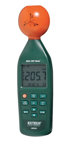 Máy đo cường độ trường điện trường Extech 480846 (10MHz to 8GHz, 108.0V/m)