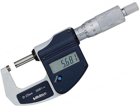 Panme đo ngoài điện tử MITUTOYO 293-821-30 (0-25mm/0.001mm)