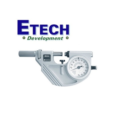 Panme cơ khí chỉ thị kim đo ngoài Mitutoyo 523-124 (75-100mm)