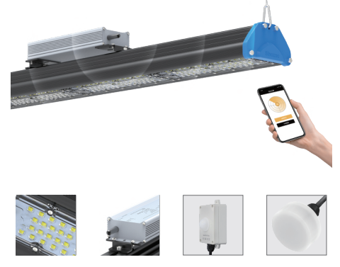 Đèn LED Smart lighting Sinozoc ZCLN781 (Series: 20~200W)