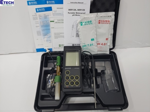 Máy Đo pH/ORP Cầm Tay với CAL Check Hanna HI9125