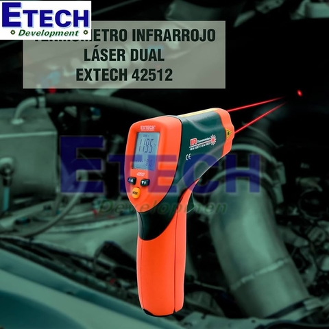 Máy đo nhiệt độ bằng hồng ngoại Extech 42512 (-50 đến 1000°C)