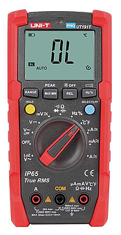 Đồng hồ vạn năng UNI-T UT191T (600V,20A,True RMS,±0.5%, IP65)