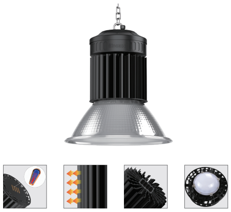 Đèn LED High Bay Light Sinozoc ZCGKT (Series: 50~200W)