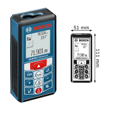 Máy đo khoảng cách laser BOSCH GLM80