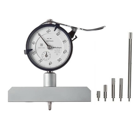 Đồng hồ đo sâu 0-200mm/0.01mm Đế 100mm MITUTOYO 7220