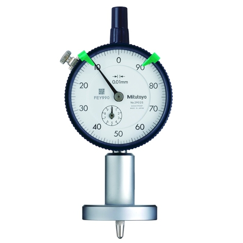 Thước đo sâu đồng hồ 0-10mm/0.01mm đế tròn 40mm MITUTOYO 7224