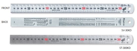 Thước lá thép Niigata Seiki SV-300KD (0-300mm)