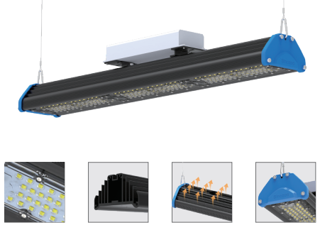 Đèn LED High Bay Light Sinozoc ZCLN792 (Series: 50~200W)
