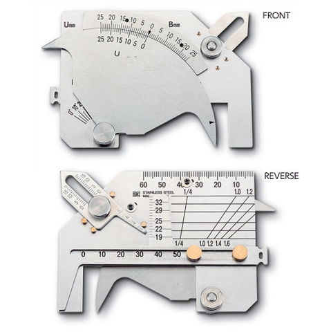 Thước đo mối hàn Niigata Seiki WGU-9M