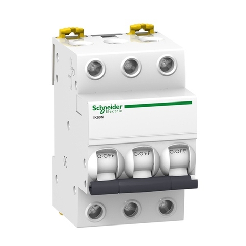 Aptomat MCB Schneider - A9K24363 3 pha điện áp 400V 63A