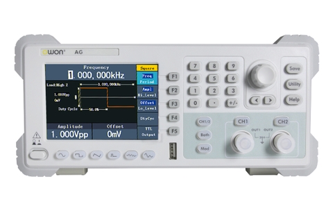 Máy phát dạng sung, phát sóng tùy ý OWON AG051F (5 MHz, 1CH)