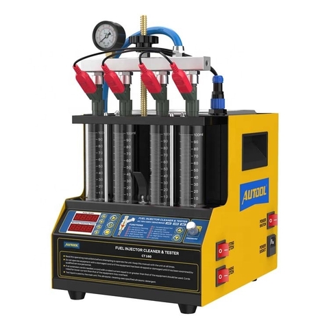 Máy vệ sinh kim phun nhiên liệu cho ô tô AUTOOL CT160 ( 4 kim phun )