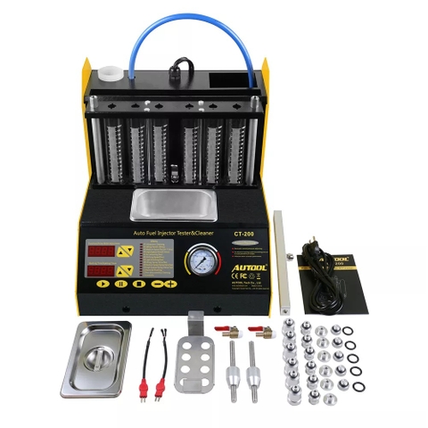 Máy vệ sinh kim phun nhiên liệu cho ô tô AUTOOL CT300 ( 6 kim phun )
