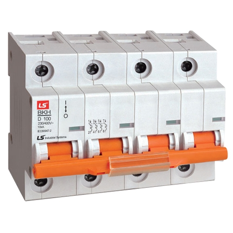 Cầu dao tự động 4P 100A 10KA