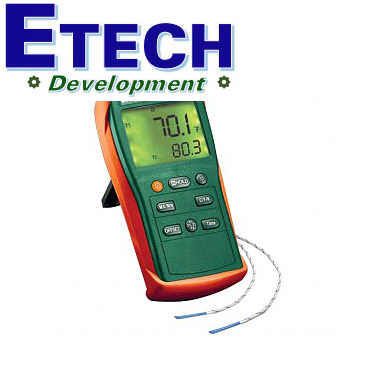 Máy đo nhiệt đô tiếp xúc 2 kênh kiểu K Extech EA10