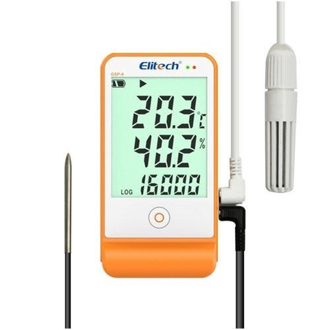 Nhiệt ẩm kế tự ghi Elitech GSP-6