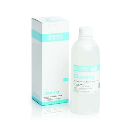 Dung Dịch Rửa Điện Cực Thông Dụng, Chai 500mL HANNA HI7061L