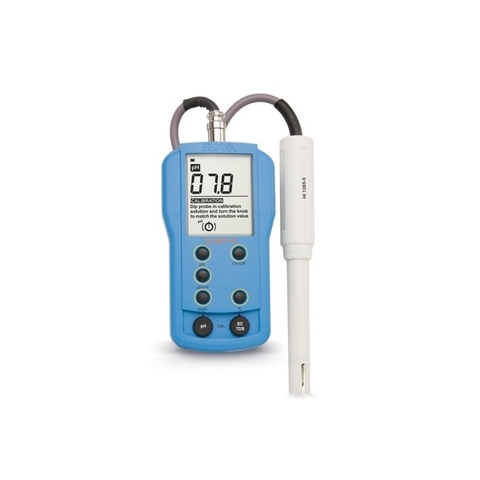 Máy đo pH/EC/TDS/nhiệt độ cầm tay HANNA HI9811-51 (0.0 to 14.0 pH)