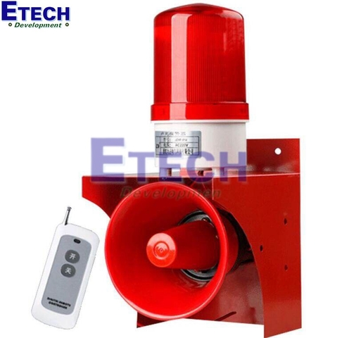 Còi đèn báo công nghiệp điều khiển từ xa JZXF-01SYK