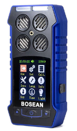 Máy đo đa khí cầm tay BOSEAN BH-4S (CO, H2S, O2, LEL, IP65)