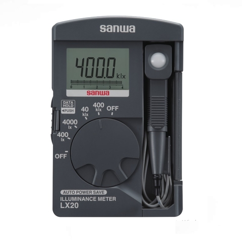 Máy đo cường độ ánh sáng SANWA LX20 (0.1lx～403.9klx)