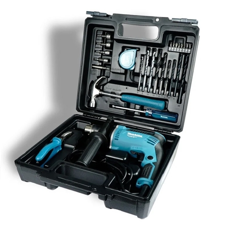 Máy khoan búa kèm phụ kiện 26 chi tiết Makita M8103KX2B