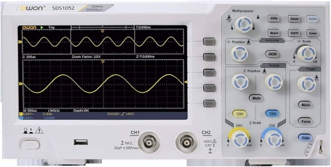 Máy hiện sóng kỹ thuật số OWON SDS1052 (50MHz, 500MS/s, 2CH)