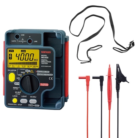Đồng hồ đo điện trở cách điện SANWA MG500 (125/250/500V)