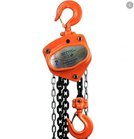 Pa lăng xích kéo tay NITTO 3 tấn,3 mét
