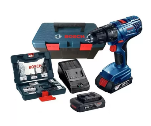 MÁY KHOAN PIN BOSCH GSB 180-LI (hộp công cụ + set 41 món AC)