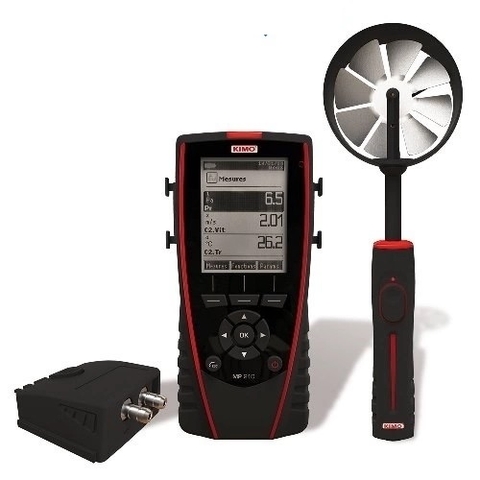 Đầu đo tốc độ gió dạng cánh quạt Ø 70 mm KIMO SH-70