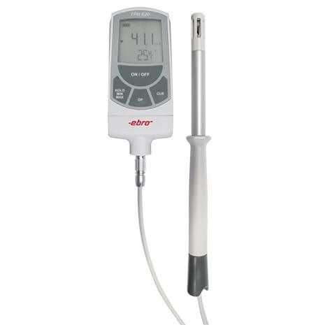 MÁY ĐO ĐỘ ẨM/NHIỆT ĐỘ ĐIỆN TỬ HIỆN SỐ TFH 620 + TPH 100 (Part no. 1340-5621)