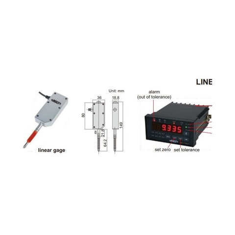 Thiết bị đo tuyến tính Insize 7106-11