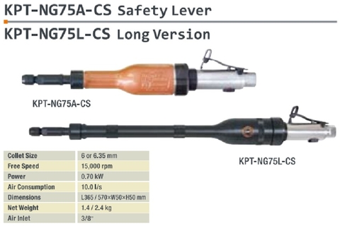 Máy mài đầu trụ Kawasaki KPT-NG75A-CS