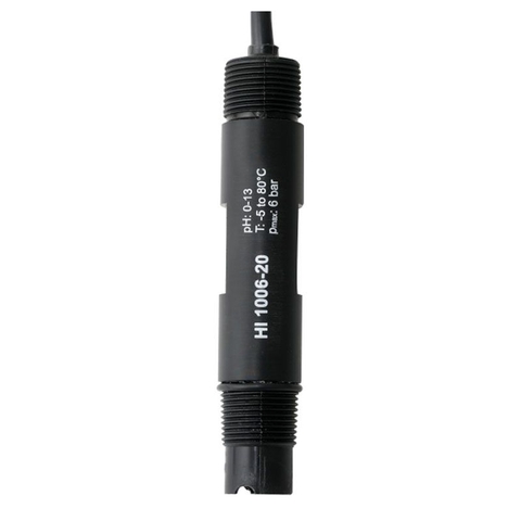 Điện Cực pH Phẳng Online Cáp Dài 15m HANNA HI1006-2015