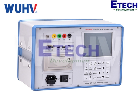 Máy kiểm tra bộ chuyển nấc máy biến áp UHV-4000 Transformer On-Load Tap-Changer Tester