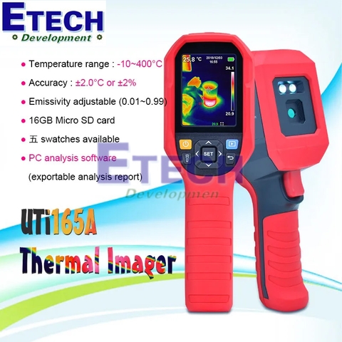 Camera đo nhiệt độ UNI-T UTi165A (160×120 pixels,-10~400°C)