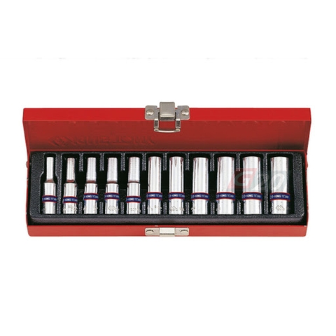 Cờ lê lực nhiều đầu 3/8'' - 11 chi tiết Kingtony 345201D11MR