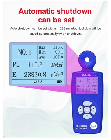 Máy đo tia UV Linshang LS127C (0-2000mW/cm2)
