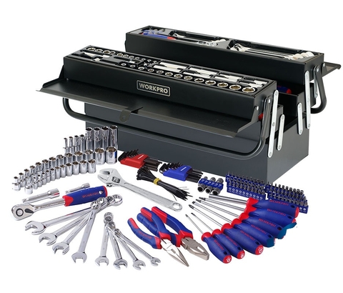 Bộ dụng cụ cơ khí 183 chi tiết WORKPRO W009038